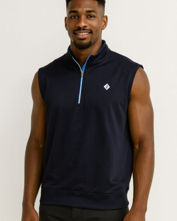 Blue and Black Patterned FJ Shirt