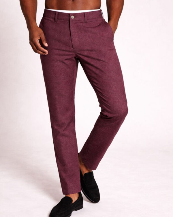 Wine Polo trousers