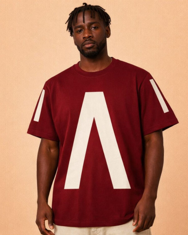 Wine Balenciaga Shirt Model