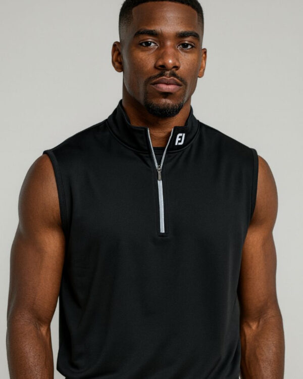 Black Sleeveless FJ Shirt