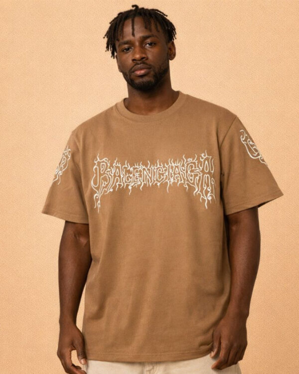 Brown Balenciaga Tshirt