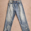 Bleach Washed Denim Jeans