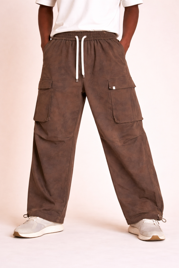 Brown Cargo Pants Legs