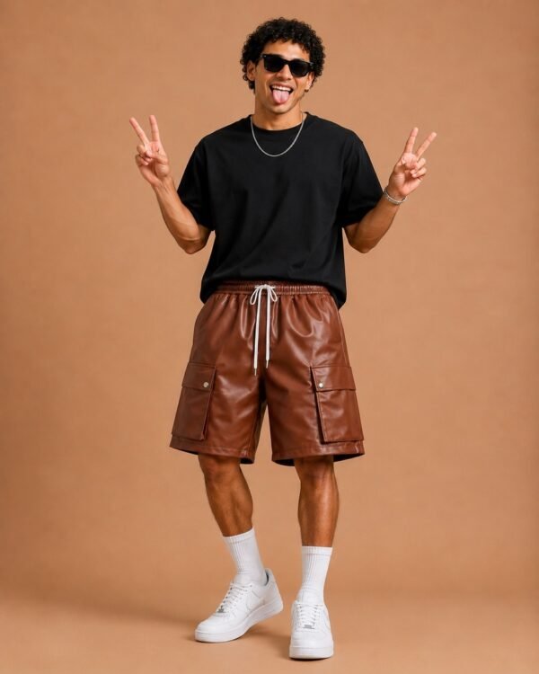 Leather Shorts
