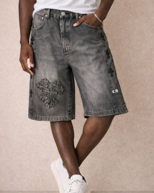 Chrome Hearts Denim Shorts Legs