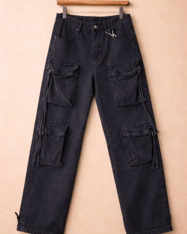 Jean M9158 Black Legs