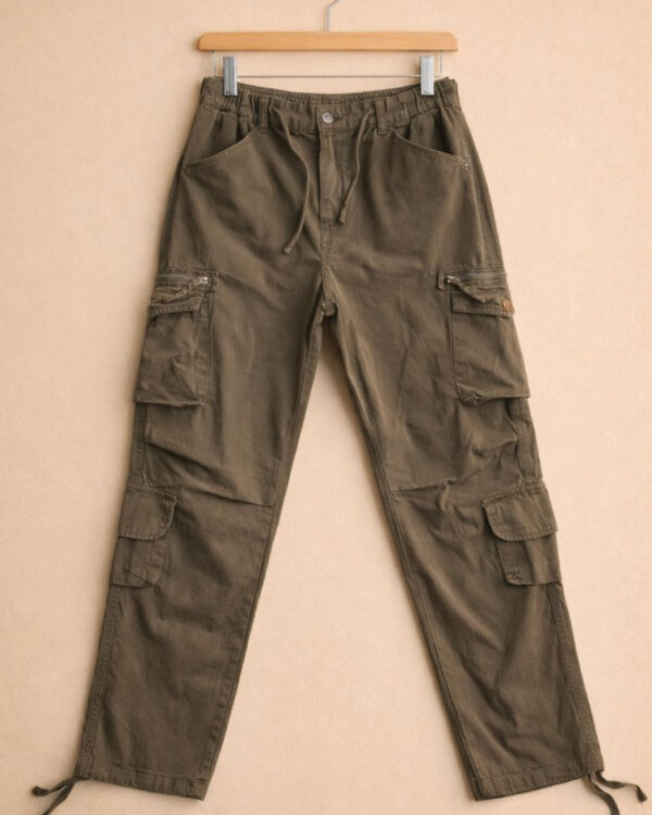 Cargo Brown Draw String Pants