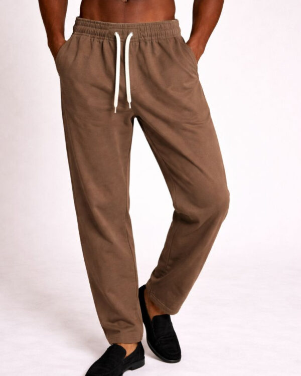 Brown Draw String Trousers
