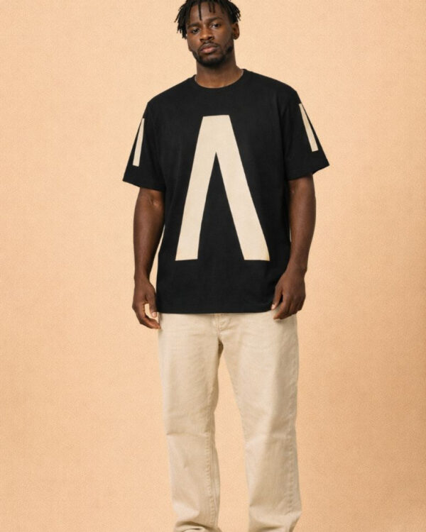 Black Balenciaga Shirt Model