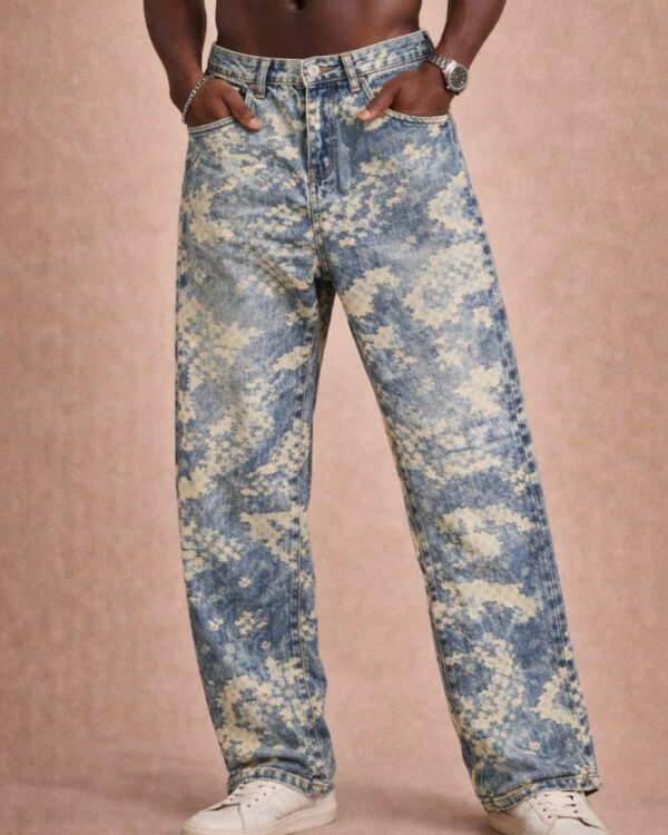 Cloud colorway Baggy Jeans