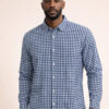 Sky Blue Checkered Shirt