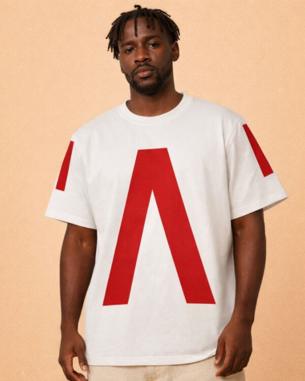 White Balenciaga Shirt Model