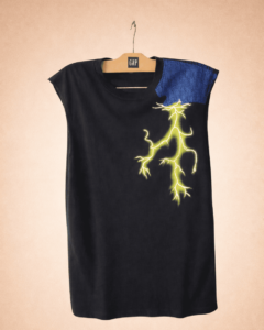 Black Sleeveless Shirt