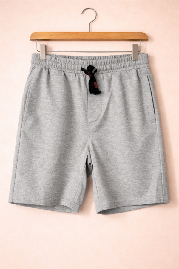 Grey Cotton Shorts Grey Cotton Shorts