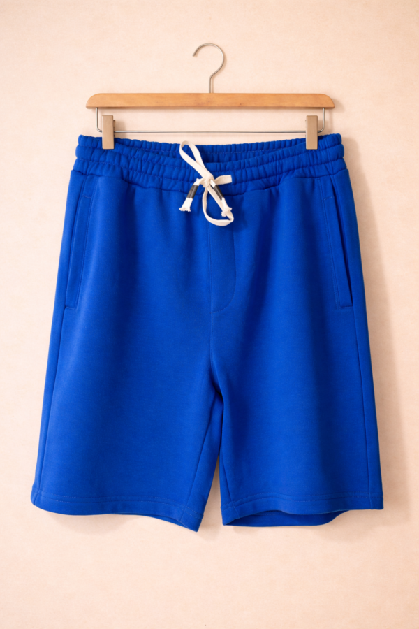 Dark Blue Cotton Shorts Dark Blue Cotton Shorts
