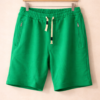 Green Cotton Shorts Green Cotton Shorts