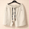 White Cotton Shorts White Cotton Shorts