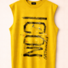 Yellow Sleeveless shirt