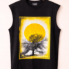 Black Sleeveless Shirt