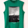 Green Sleeveless Shirt