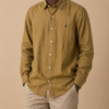 Pale Brown Polo Shirt