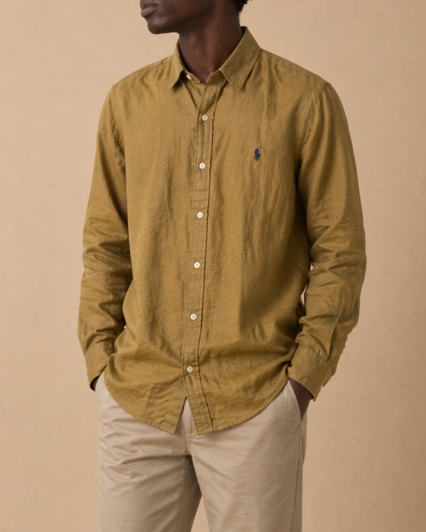 Pale Brown Polo Shirt