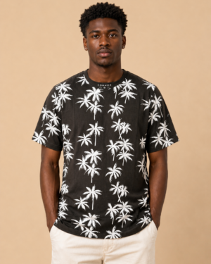 Black Connor Palm Tees