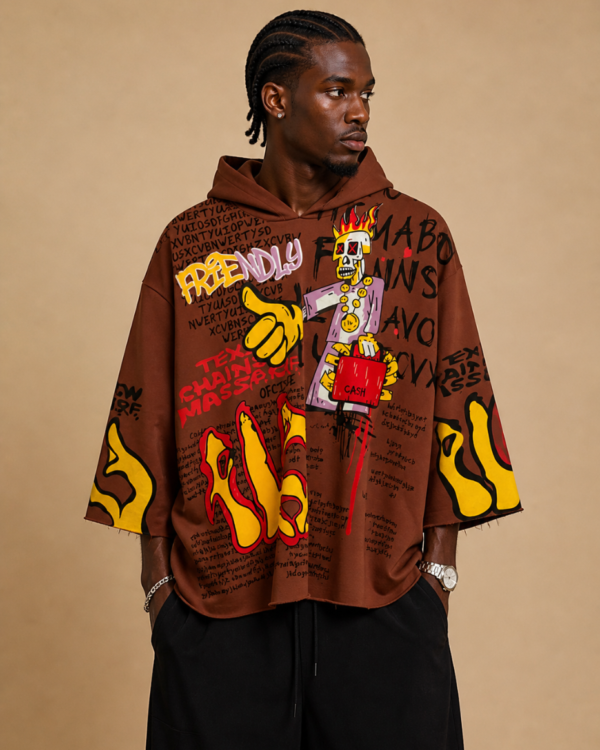 Brown Freestyle Hoodie