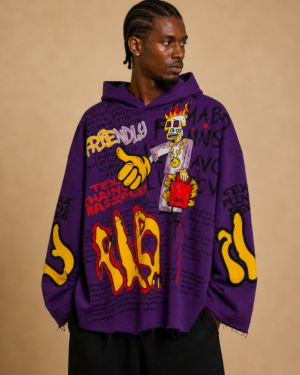 Purple Freestyle Hoodie