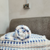 Blue, White and Pink Pattern