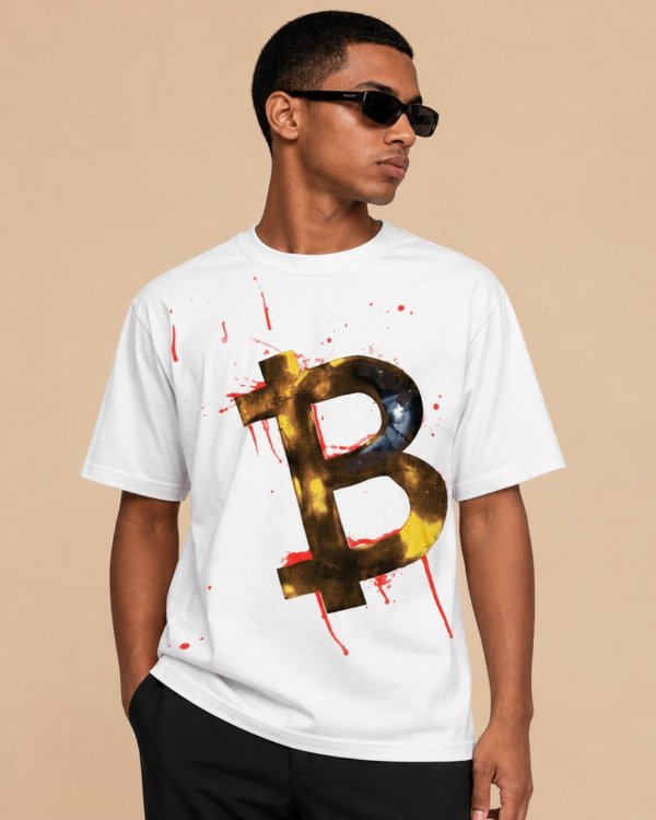 White Bloody BTC Shirt White Bloody BTC Shirt